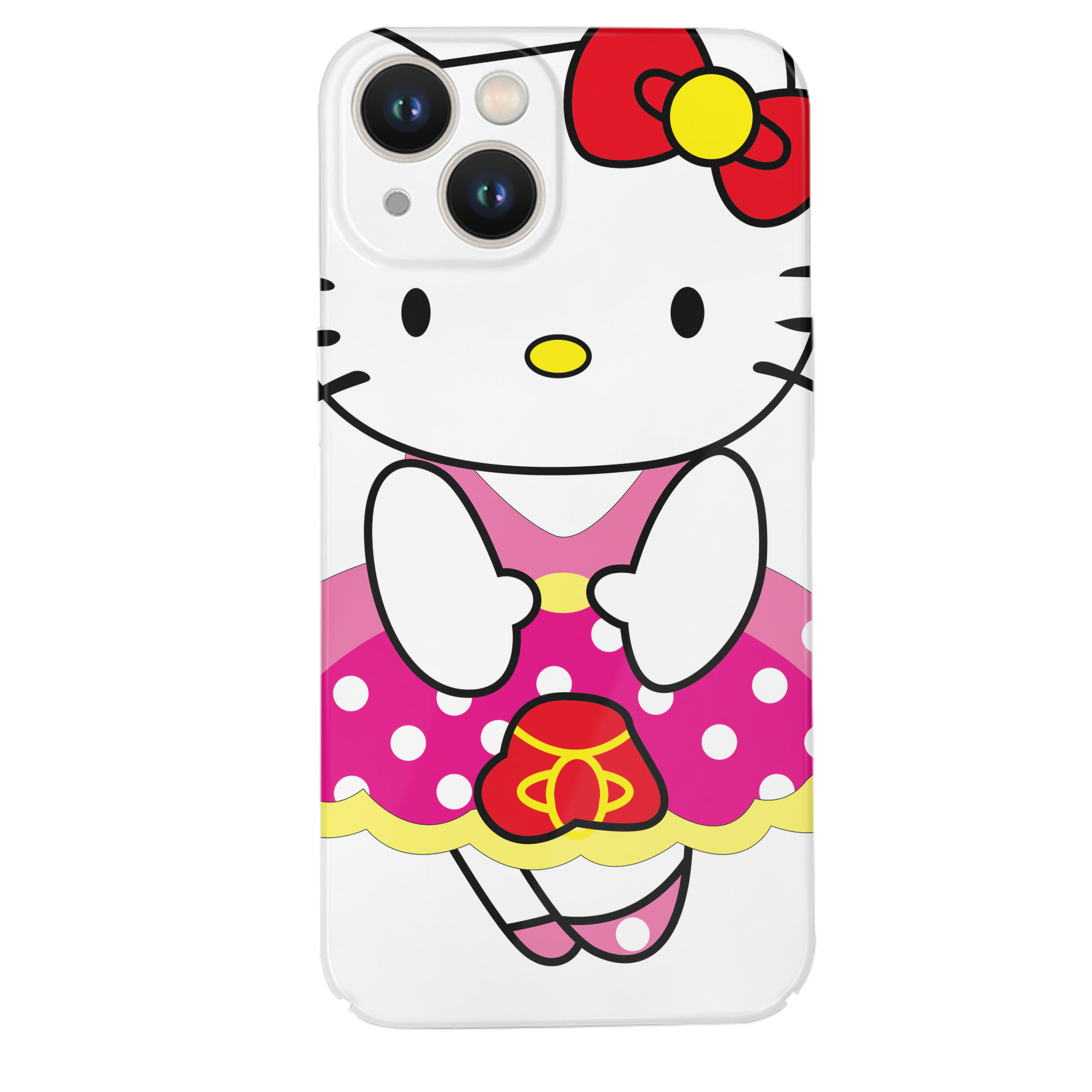 （画像用） Hello Kitty ハローキティ 【iPhone 14シリーズ対応】ハードケース
